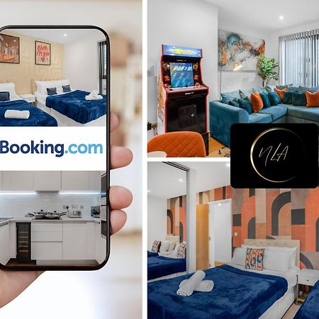 City Centre Apartment With Free Parking, 2 Bathrooms, Netflix And Wifi - Suitable For Contractors And Families - By Noor Luxury Accommodations Birmingham Exteriör bild