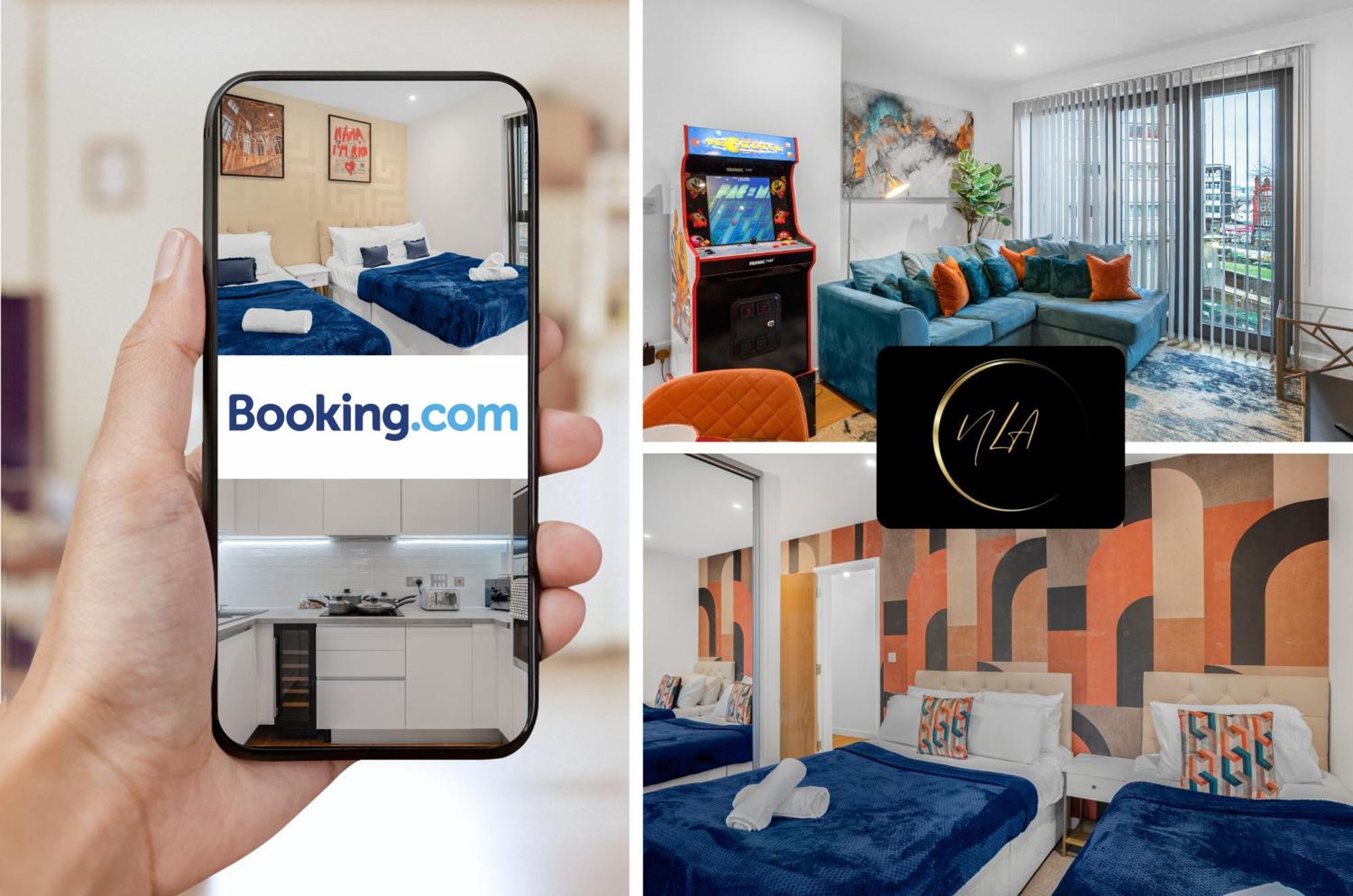 City Centre Apartment With Free Parking, 2 Bathrooms, Netflix And Wifi - Suitable For Contractors And Families - By Noor Luxury Accommodations Birmingham Exteriör bild